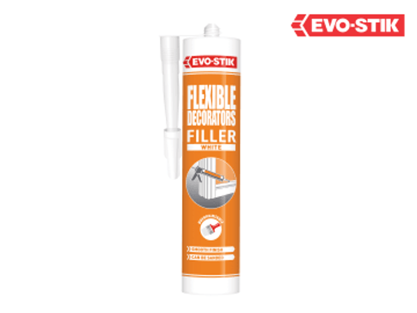 EVO-STIK (30613342) Decorators Flexible Acrylic Filler White C20