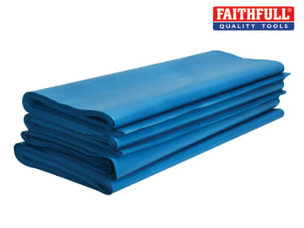 Faithfull (FAIBAGRS100H) Blue Heavy-Duty Rubble Sacks (Box 100)