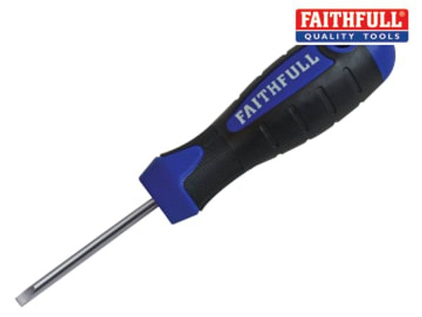 Faithfull (FAIBRADCP) Bradawl Soft Grip Handle Chisel Tip