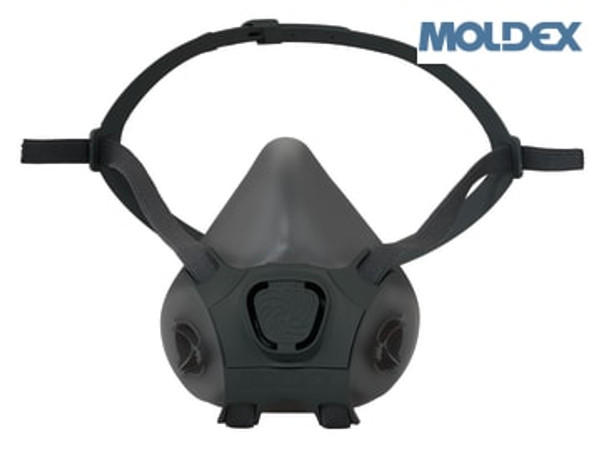 Moldex (700501) Series 7000 Half Mask Silicone (Medium) No Filters