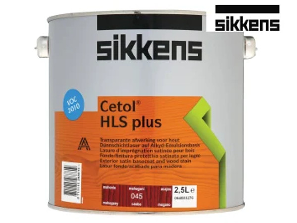 Sikkens (5085966) Cetol HLS Plus Translucent Woodstain Mahogany 2.5 litre