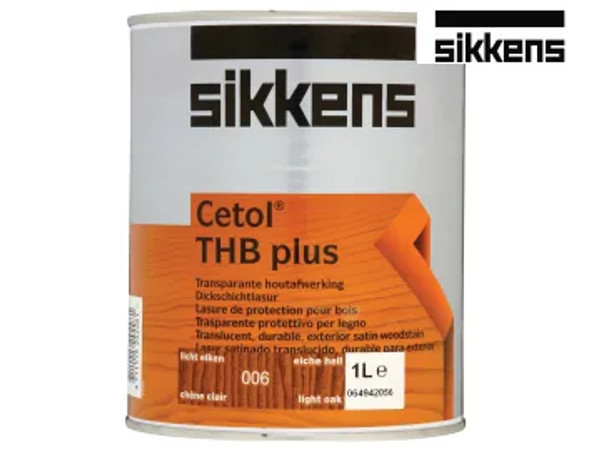 Sikkens (5087994) Cetol THB Plus Translucent Woodstain Light Oak 1 litre