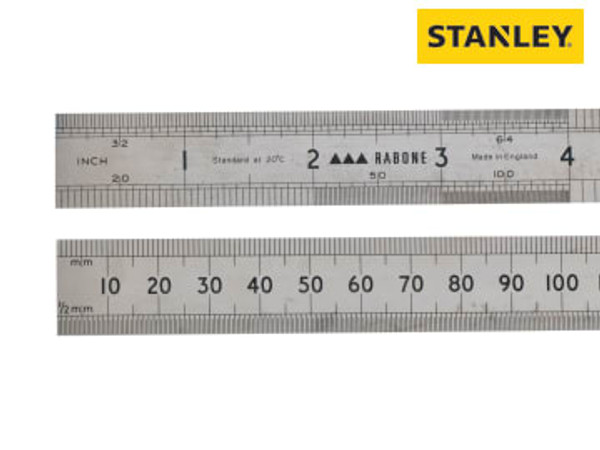 STANLEY (0-35-400) 64R Rustless Rule 150mm / 6in