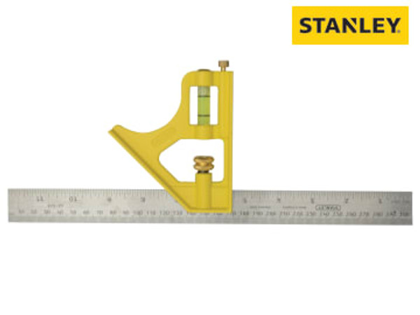 STANLEY (2-46-028) Die-Cast Combination Square 300mm (12in)