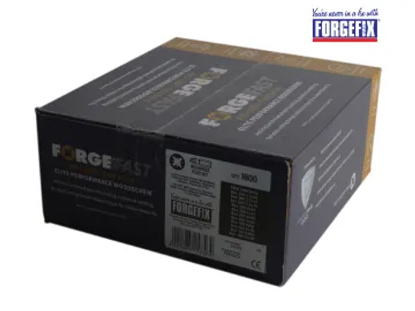 ForgeFix (FFPPACK) ForgeFast Pozi Wood Screw Forge Pack 1800 Piece