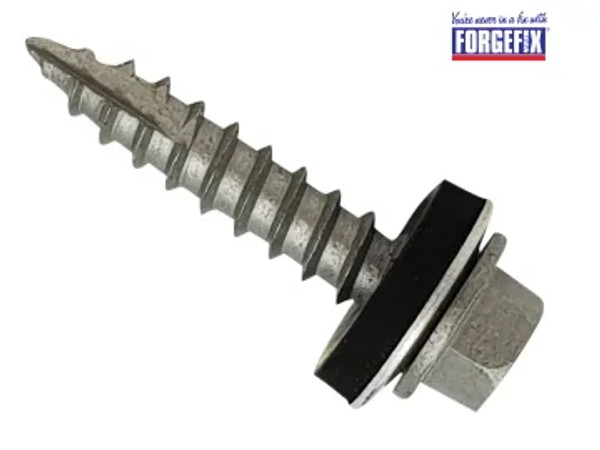 ForgeFix TechFast Metal Roofing to Timber Hex Screw T17 Gash Point