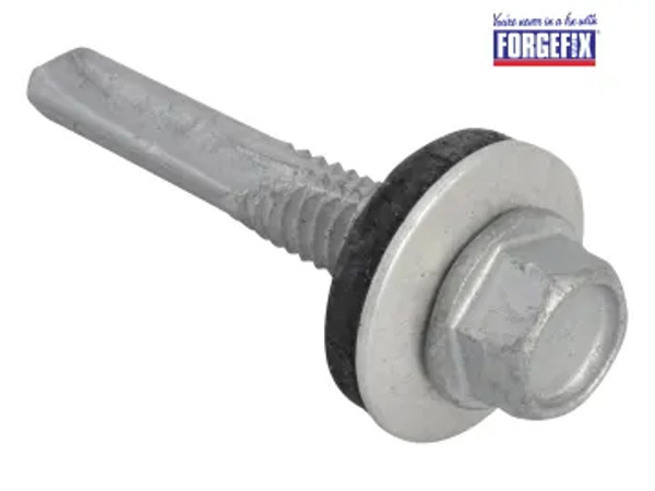 ForgeFix TechFast Hex Roofing Screw Self-Drill Heavy Section
