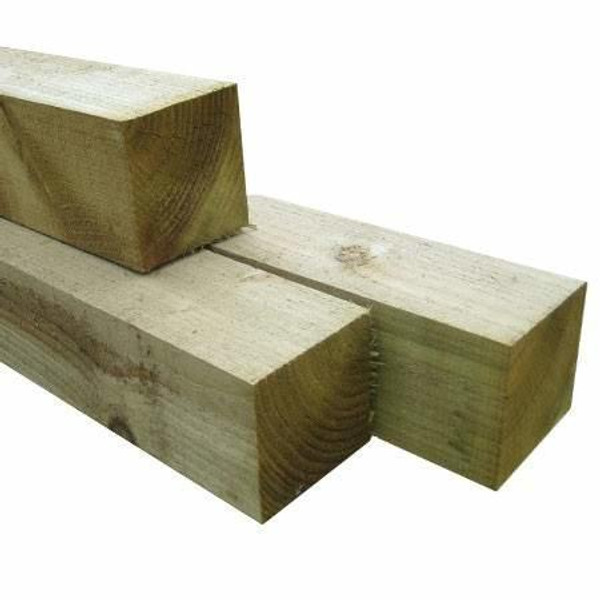100mm x 100mm (4 x 4) - Treated Timber Fence Post UC4 Incised
