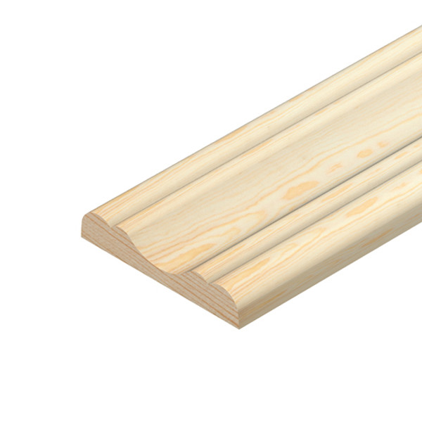 8mm x 45mm x 2400mm - Pine Cover Mould