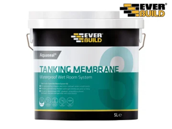 Everbuild Aquaseal Waterproof Tanking Membrane 5 litre