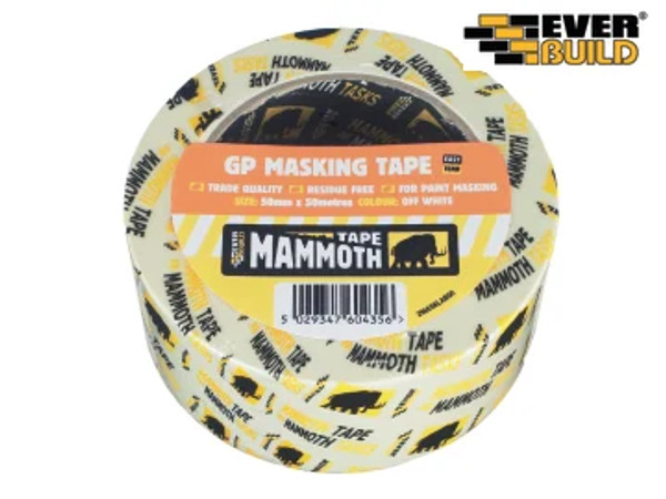Everbuild Mammoth Retail Masking Tape