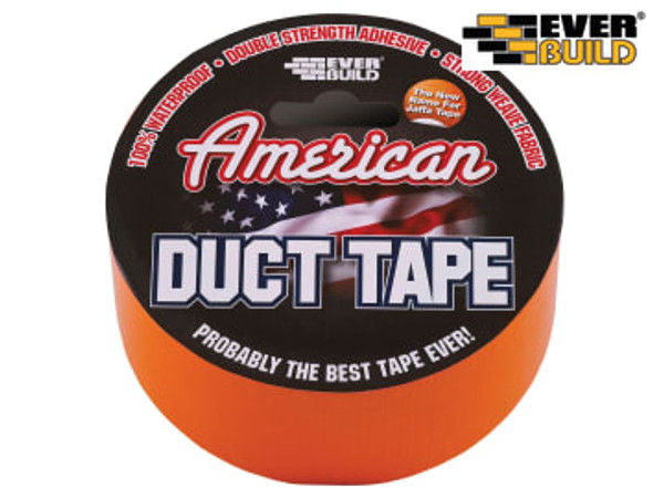 Everbuild American Duct Tape 50mm x 25m Orange