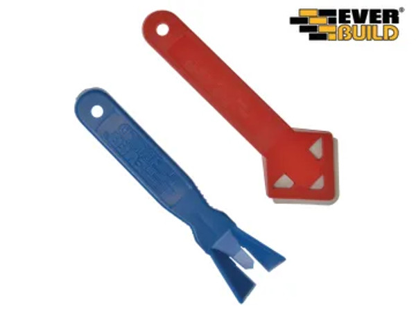 Everbuild Seal Rite Strip / Smooth Out Tool Twinpack