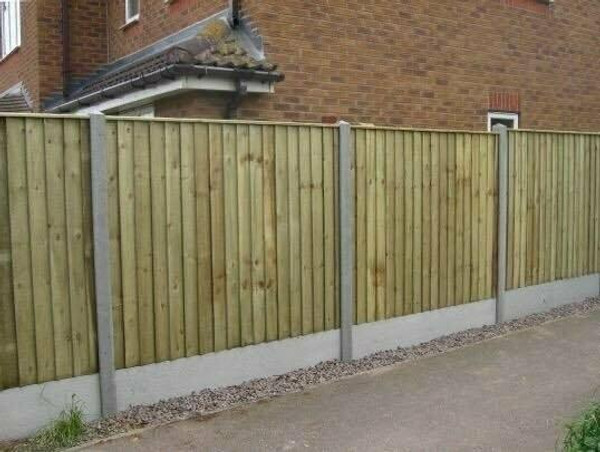 Tanalised Closeboard Fence Panel
