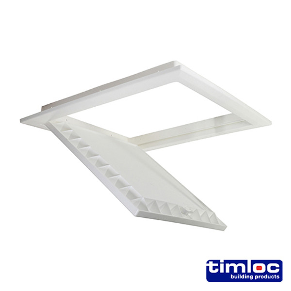 Timco 562 x 662 Timloc Loft Access Door - Hinged - White - 1169 (LOC1169)