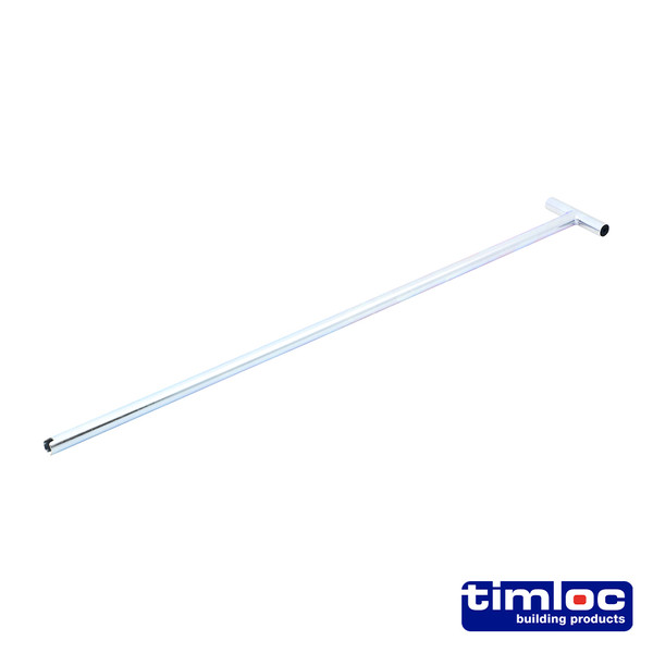 Timco 600mm Timloc Slotted Loft Door Operating Metal Pole (LOCZ1170)