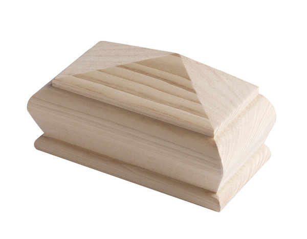 Richard Burbidge NC7HALF - Hemlock Pyramid Half Newel Cap 90