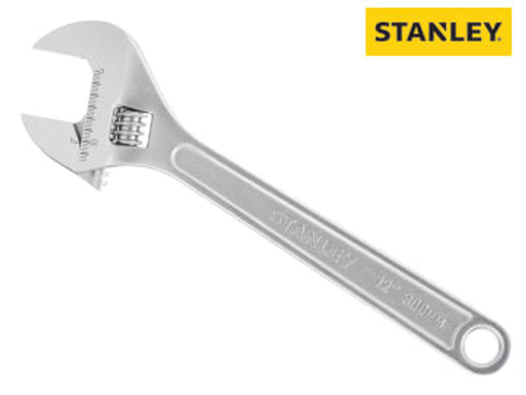 STANLEY (STHT13156-0) Metal Adjustable Wrench 300mm (12in)
