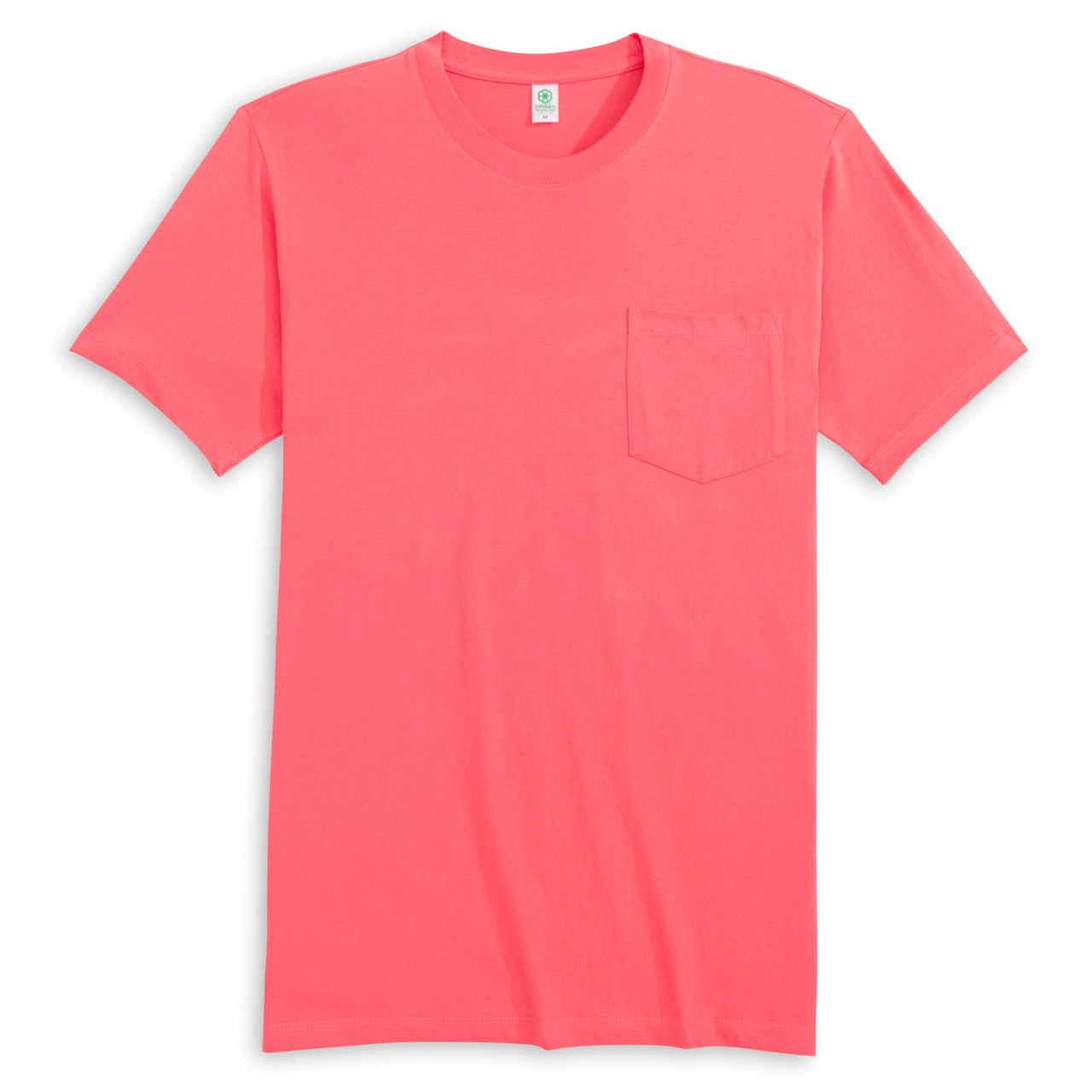 【Anyone more】Rosso Pocket Collar T-shirt Garment Dyed Pocket T-Shirts