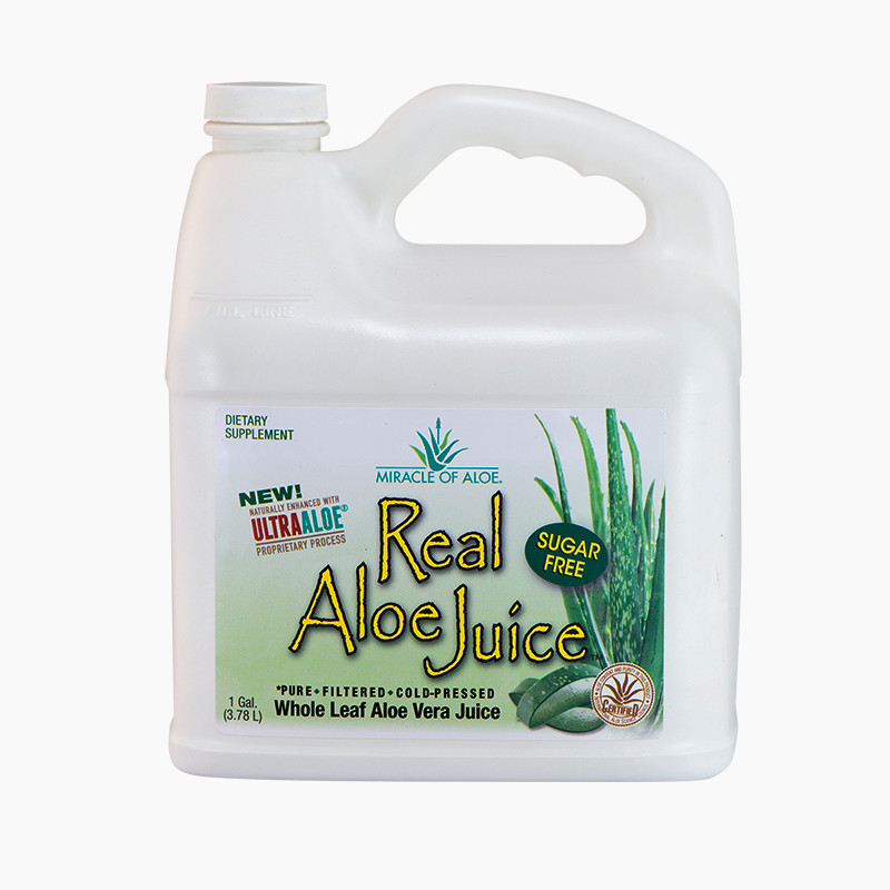 beproeving escaleren verrader Real Aloe 100% Pure Aloe Juice - 1 GALLON