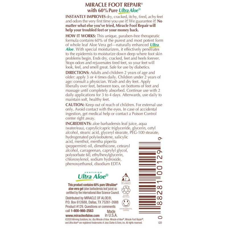 Miracle Foot Repair 1 oz.