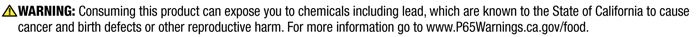 Click here for more information on what California considers clear and reasonable warnings.