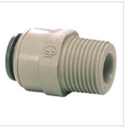 Push-Lock Tube Adapter, 3/8" Male Pipe Thread × 3/8" Push-Lock Tube (MTC3/8-N03)