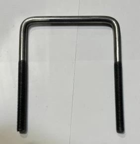 U-Bolt, 3/8"-16, 4" x 5" x 3", Stainless Steel