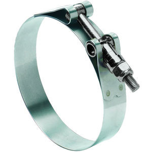 3.25" to 3.56" S/S Band T-Bolt Clamp w/ Steel Bolt