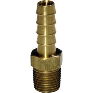 3/4" Hose x 1/2" Male NPT Brass Hose Barb