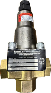 Wanner Pressure regulating valve, 500-1000 PSI (C63ABBVSSJG)