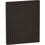Azar Displays 771620-BLK Pegboard Wall Panel, 16" x 20", Black Solid (SAI)
