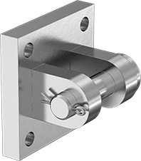 Clevis Bracket with Pin for 3-1/4" Bore Size Standard NFPA Tie Rod Air Cylinder