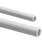 PVC PIPE N40 1" PLAIN END WHT +PIPE MARKED ASTM D1785 & D2665+