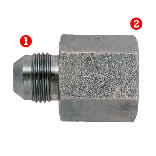 1/2" JIC Male x 1/2" NPTF Female Pipe FAS 04037854