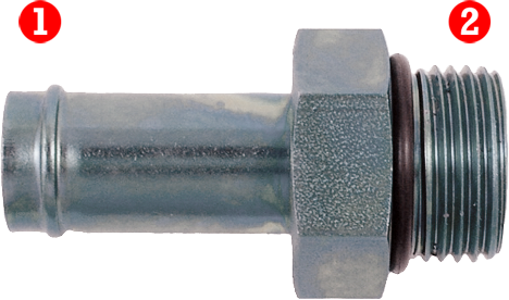 1-1/4" Hose Barb x #16 SAE/ORB - 315575 fas 04058986