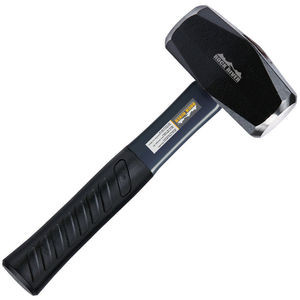 3lb Carbon Steel Head Fiberglass Handle Drilling Hammer
