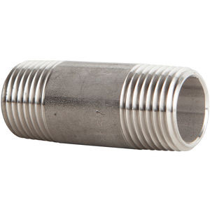 1/4 Stainless close nipples