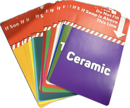 QSOAP KIT, SOAP TANK LABELS/"DO NOT FILL"