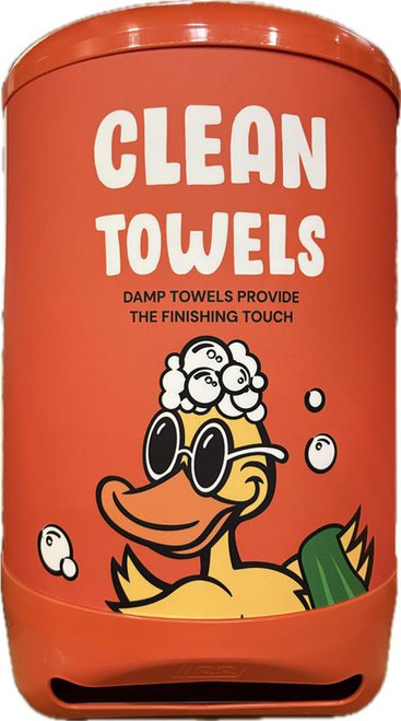DuckDunk Towel Bin (assembled) w/Graphic