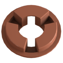 SPIDER COUPLING INSERT RED