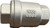 1/2" Check valve Spring In-Line NPT 1000PSI Stainless steel 304
