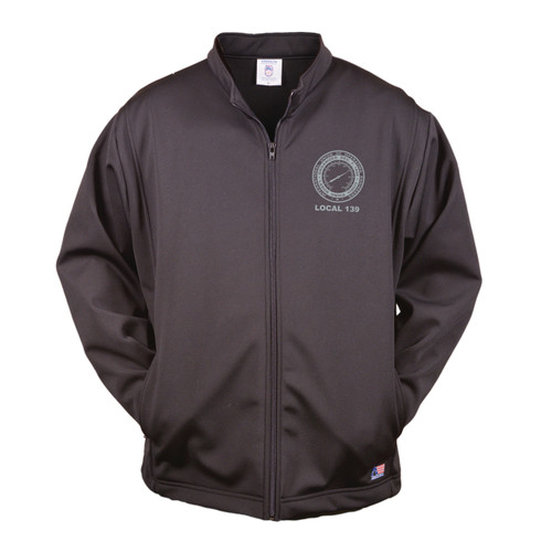 Softshell Jacket with Grey Embroidery