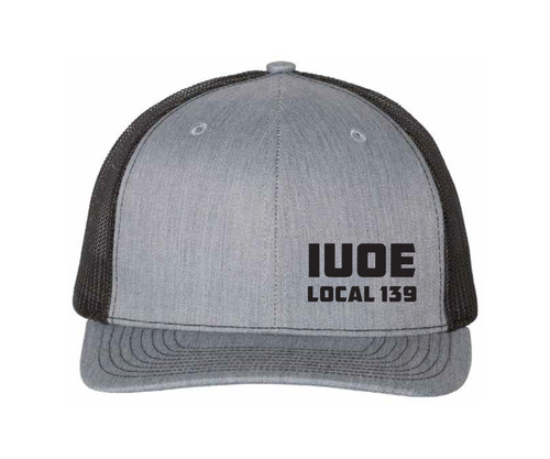 IUOE Local 139 Snapback - Black/Grey