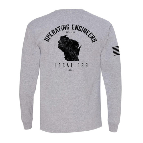 Wisconsin Heritage Long Sleeve – Dark Ash