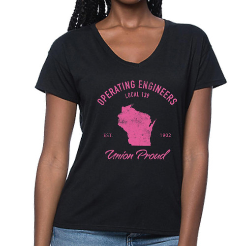 Union Proud Women’s V-Neck