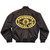 Nylon Baseball Jacket with Goldenrod Embroidery