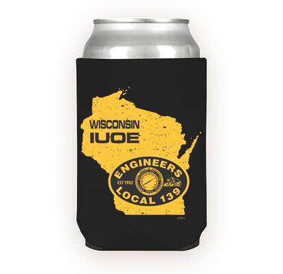Whiskey Label Can Koozie 139 Engineer Gear