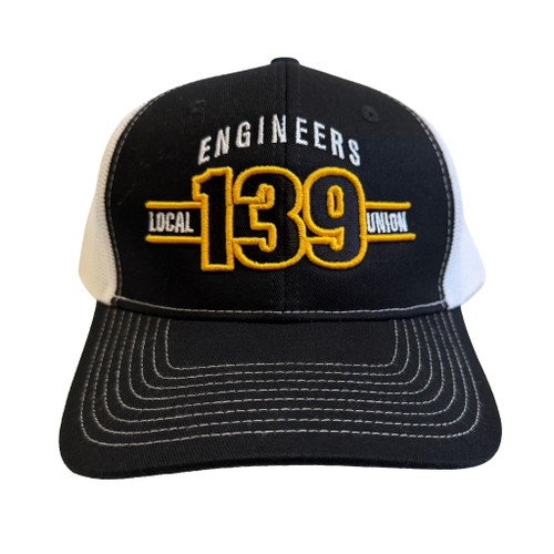 Engine 13 Hat New Gold & Black Hat - 139 Engineer Gear