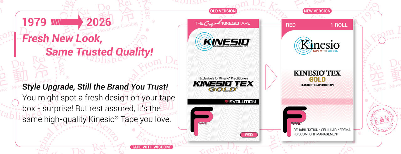 新品 未使用 NEW TAENIA 金粉 Kinesio Tex Gold FP: 2